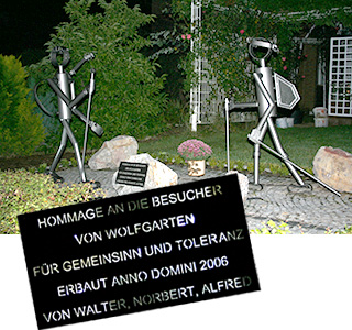 Skulptur in Wolfgarten